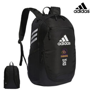 CD Soccer Adidas Stadium 3 Backpack- BLACK