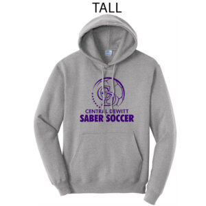 CD Soccer Tall Fleece Hooded Sweatshirt-Athletic heather
