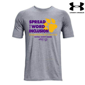 Saber Special Olympics Under Armour Athletics soft cotton blend T-shirt-Athletic Heather