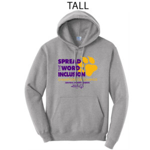 Saber Special Olympics Tall Fleece Hooded Sweatshirt-Athletic Heather