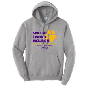 Saber Special Olympics Unisex Fleece Hooded Sweatshirt-Athletic Heather