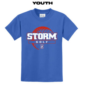 Camanche Golf Youth Short Sleeve Tee-Royal