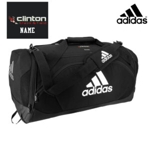 Clinton MS Track Field Adidas Team Issue II Medium Duffel-Black