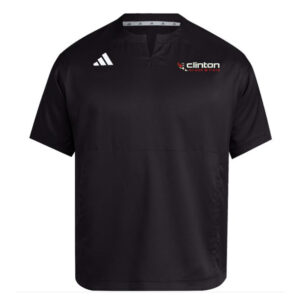 Clinton MS Track Field Adidas Adizero Dugout Cage Jacet – BLACK