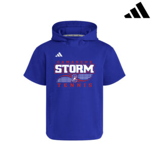 Storm Tennis Adidas  Dugout NWV Short Sleeve Hoodie- ROYAL