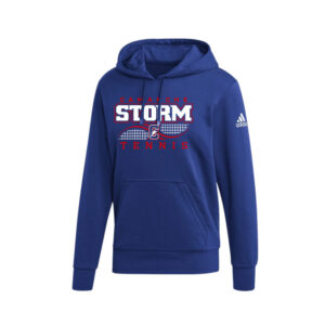 Storm Tennis Adidas Fleece Hooded Sweatshirt- Royal