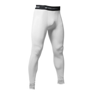 Camanche Track Field PG Champro Lightning Full Length Compression Tight-White