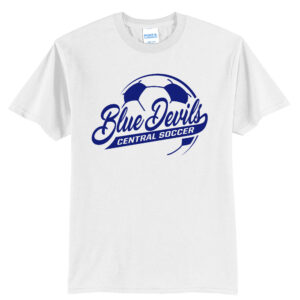 DC Soccer Unisex Basic Short Sleeve Tee-White