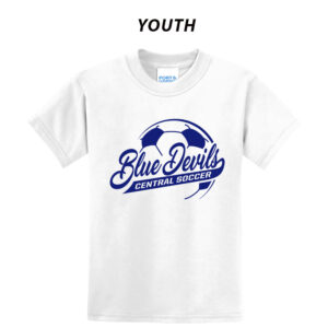 DC Soccer Youth Short Sleeve Tee-White