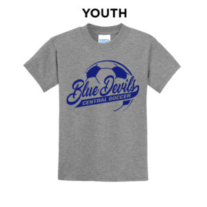 DC Soccer Youth Short Sleeve Tee-Athletic Heather