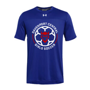 DC Soccer Under Armour Knockout Team Short sleeve performance T- ROYAL