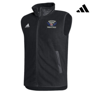 DC Track Field Adidas Stadium Vest -Black Men 9L, XL, 2X)