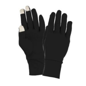 DC Track Field Tech Gloves-Black BLANK NO DESIGN