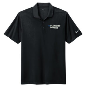 Diamond Drives Men Nike Dri-FIT Micro Pique 2.0 Polo  -Black