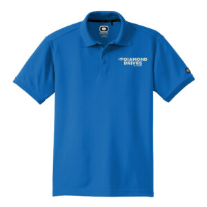 Diamond Drives OGIO Men Caliber 2.0 Polo-Electric Blue