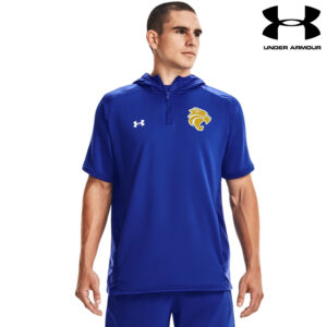 DN Soccer Under Armour Men’s UA Command Short Sleeve Hoodie-Royal