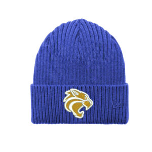 DN Soccer New Era Core Classic thick rib knit Cuff Beanie stocking cap-Royal