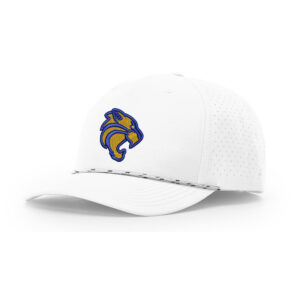 DN Soccer Richardson Laser PERF Performance Rope Cap-White/White/Black