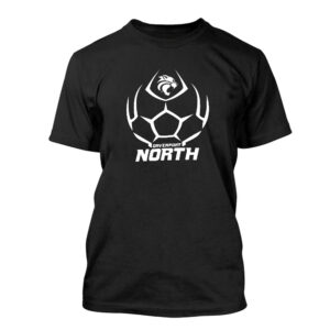 DN Soccer Unisex Short Sleeve Tee-Black