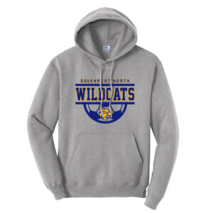 DN Soccer Unisex Fleece Hooded Sweatshirt-Athletic Heather