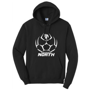 DN Soccer Unisex Fleece Hooded Sweatshirt-Black