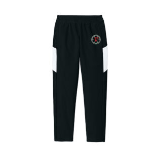 DW Soccer Sport-Tek Youth Travel Pant-Black/White