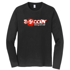 DW Soccer Unisex Fan Favorite Long Sleeve Tee-Black