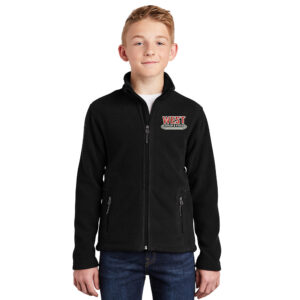 DW Track Field Port Authority Youth Value Fleece Jacket-Black