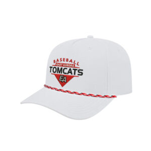 EA Baseball Cap America Athletic Rope Cap-White/Red/White/Black Rope