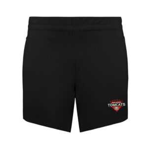 EA Baseball Holloway Ladies Ventura Soft Knit Shorts-Black