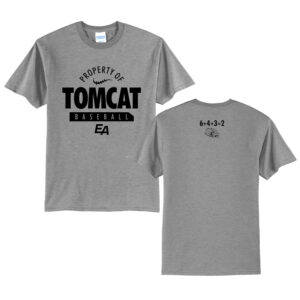EA Baseball Unisex Short Sleeve Tee-Grey