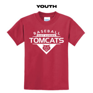 EA Baseball Unisex Short Sleeve Tee-Red