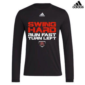 EA Baseball Adidas PREGAME Long sleeve performance shirt – BLACK