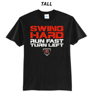 EA Baseball Tall Short Sleeve Tee-Black