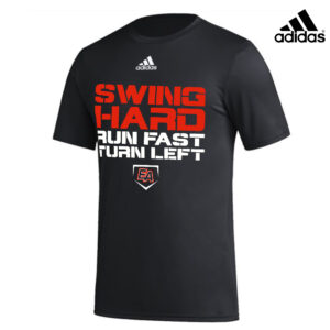 EA Baseball Adidas Men Badge of Sport (BOS) Pre Game Tee – Black