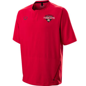 EA Baseball EvoShield Adult IMPAK short sleeve BP Jacket – Scarlet (M, L, XL, 3X)