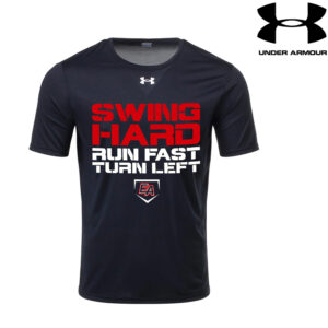 EA Baseball Under Armour Men Team Tech Short Sleeve Tee-Black
