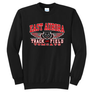 EA Track Field Unisex Fleece Crewneck Sweatshirt-Black