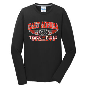 EA Track Field Men Long Sleeve Essential Blended Performance Tee-Black