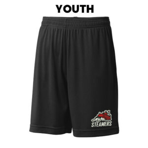 Steamers Sport Tek YOUTH PosiCharge Competitor Pocketed Short-Black