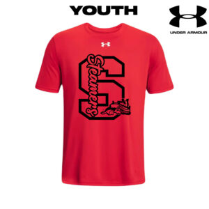 Steamers Under Armour short sleeve YOUTH Team Tech Tee-Red