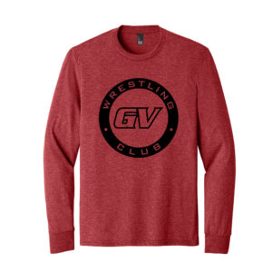 GVWC Unisex Premium Long Sleeve Tee-Red Frost