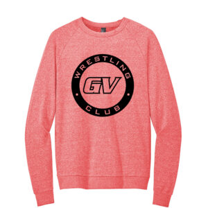 GVWC Rah-Rah District Perfect Tri Fleece Crewneck Sweatshirt-Red Frost