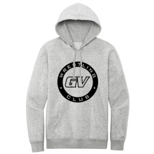 GVWC Unisex Premium Fleece Hooded Sweatshirt-Light Heather Grey