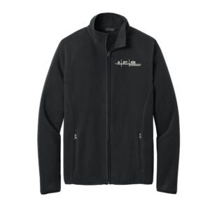 29. IPG Photonics Raglan Fleece Zip Up-Black