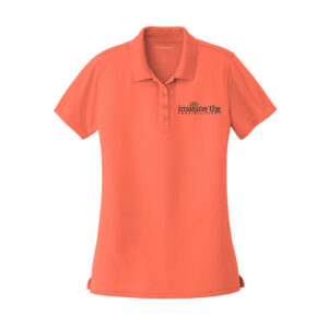 ITP March Port Authority Ladies Dry Zone UV Micro-Mesh Polo-Coral Splash