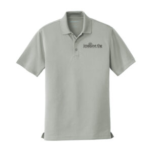 ITP March Port Authority Dry Zone Men UV Micro-Mesh Polo -Gusty Grey