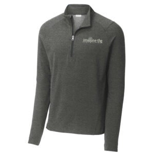 ITP March Sport-Tek Sport-Wick Flex Fleece 1/4-Zip Men-Dark Grey Heather
