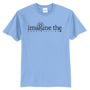 ITP March Unisex Short Sleeve Tee-Light Blue