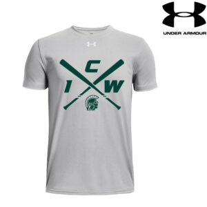 IC West Trojan BB Club Under Armour short sleeve Men’s Team Tech Tee-Mod Grey